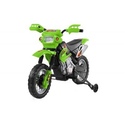 Motocicleta electrica pentru copii BJ014 45W 6V STANDARD Verde