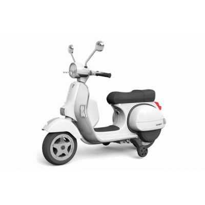 Scuter electric pentru copii Piaggio PX150 70W 12V PREMIUM Alb