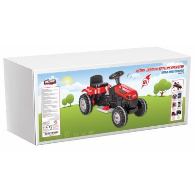 Tractor electric Pilsan Active 6V verde