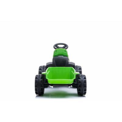 Tractor electric Nichiduta XXL 6V cu remorca Green Tractor electric Nichiduta XXL 6V cu remorca Green