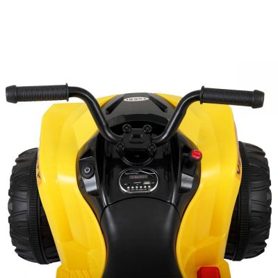 Atv electric cu roti Eva si telecomanda Nichiduta Sport Yellow