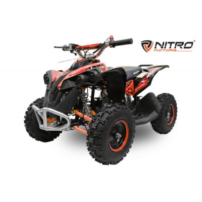 ATV Electric Eco Avenger 1000W 48V cu 3 Trepte de Viteza Portocaliu