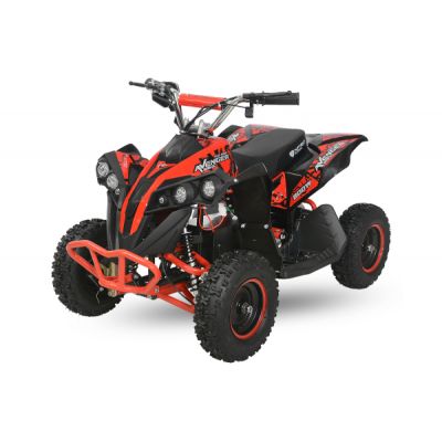 ATV Electric Eco Avenger 1000W 48V cu 3 Trepte de Viteza Rosu