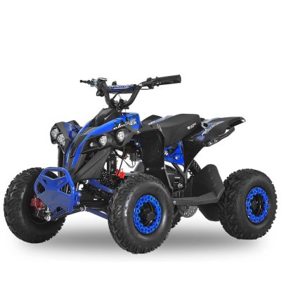 ATV electric NITRO Eco Avenger XXL 1000W 48V cu 3 viteza 6 inch BigTyre, Albastra