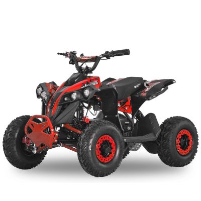 ATV electric NITRO Eco Avenger XXL 1000W 48V cu 3 viteza 6 inch BigTyre, Rosie