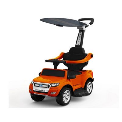 Carucior electric pentru copii 3 in 1 Ford Ranger STANDARD Orange
