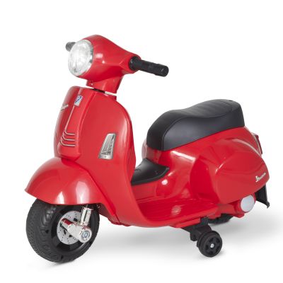 Motocicleta pentru Copii HOMCOM Brand Vespa 6V, 18-36 luni | Aosom RO