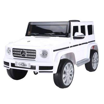 Masina cu acumulator Ocie Jeep Mercedes Benz G 500 12 V White 8010268-2R