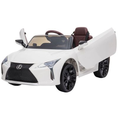 Masinuta cu acumulator Lexus LC500 12 V White 8010265-2R