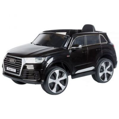 Masinuta electrica Chipolino SUV Audi Q7 black cu roti EVA