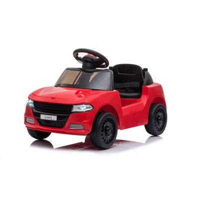 Masinuta electrica cu roti din cauciuc EVA Nichiduta First race Red