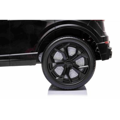 Masinuta electrica cu roti din cauciuc Audi RS Q8 Black