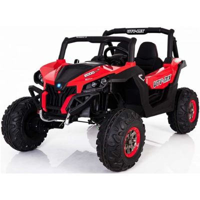 Masinuta electrica cu scaun de piele Nichiduta Xtreme Jumper UTV-MX Red