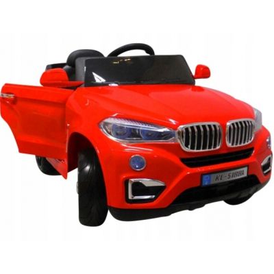 Masinuta electrica cu telecomanda si roti din spuma EVA Cabrio B12 KL-5188 R-Sport rosu