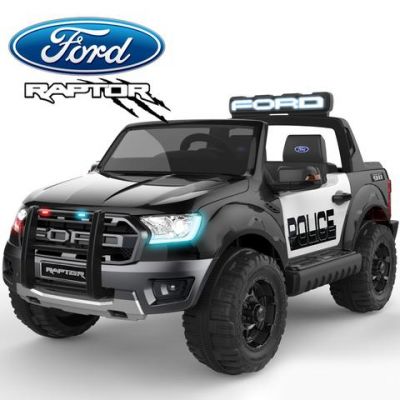 Masinuta electrica Ford Ranger F650 POLICE STANDARD 2x 35W 12V Negru