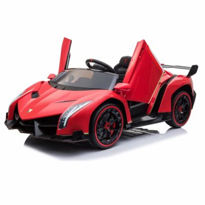 Masinuta electrica Lamborghini Veneno 180W 12V PREMIUM Rosu