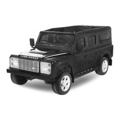 Masinuta electrica pentru copii 3-8 ani Land Rover Defender 90W 12V Negru