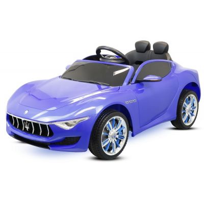 Masinuta electrica Maserati Alfieri 12V 2x35W CU ROTI MOI Albastru