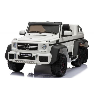 Masinuta electrica Mercedes G63 6x6 270W Premium ALB