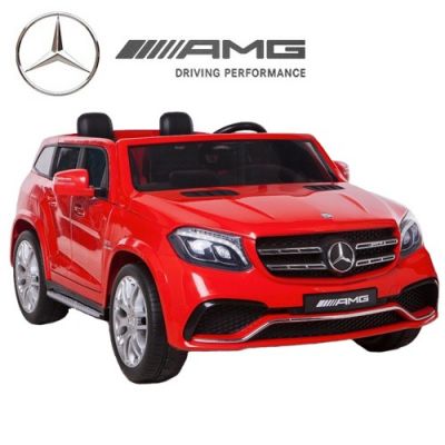 Masinuta electrica Mercedes GLS63 AMG 4x4 180W 12V PREMIUM Rosu