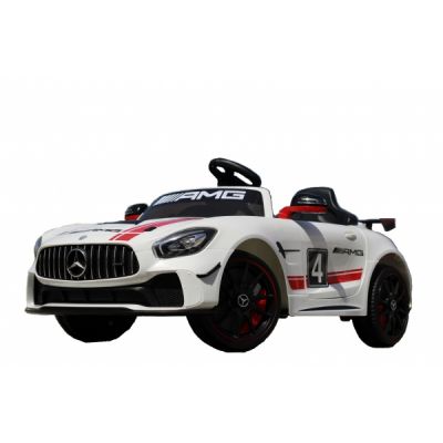 Masinuta electrica Mercedes GT-R 2x25W STANDARD Alb