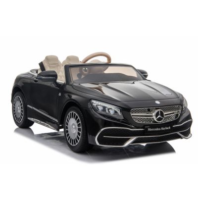 Masinuta electrica Mercedes S650 MAYBACH, 90W, 12V, PREMIUM Negru la reducere