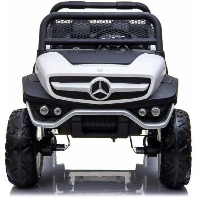 Masinuta electrica Mercedes UNIMOG XXL 4x4 180W PREMIUM Alb