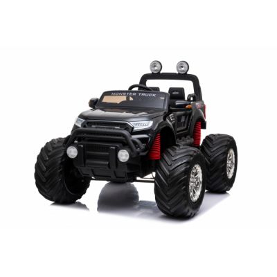 Masinuta electrica copii 2-7 ani MONSTER TRUCK 4x4 PREMIUM 180W Negru