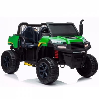 Masinuta electrica pentru 2 copii Kinderauto UTV A730-1, 4x4, putere 180W , PREMIUM Verde