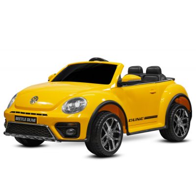 Masinuta electrica VW Beetle Dune Cabrio STANDARD Galben