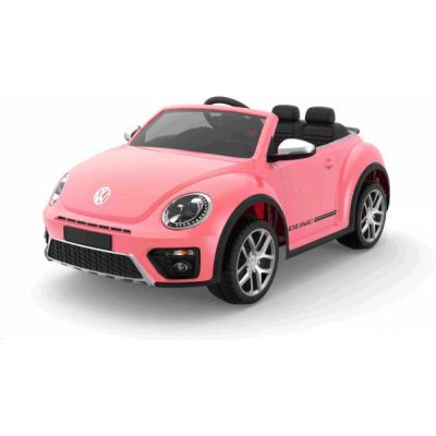 Masinuta electrica VW Beetle Dune Cabrio STANDARD Roz