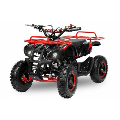 Mini ATV electric NITRO Torino Deluxe Quad 800W 36V Rosu