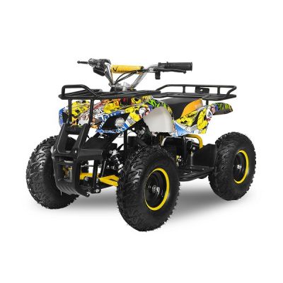Mini ATV electric pentru copii NITRO Torino Quad 1000W 48V Galben