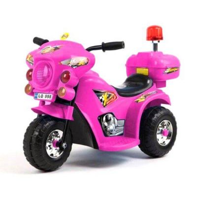 Mini Motocicleta electrica cu 3 roti pentru fetite BJQ991 STANDARD Roz