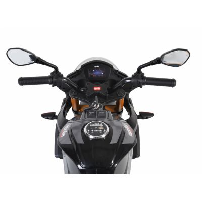 Motocicleta electrica 12V cu roti EVA Aprilia Tuono Red