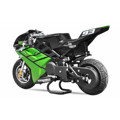 Motocicleta electrica Pocket Bike NITRO Eco TRIBO 1060W 36V Verde