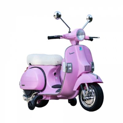 Scuter electric pentru copii Piaggio PX150 70W 12V PREMIUM Roz Scuter electric pentru copii Piaggio PX150 70W 12V PREMIUM Roz