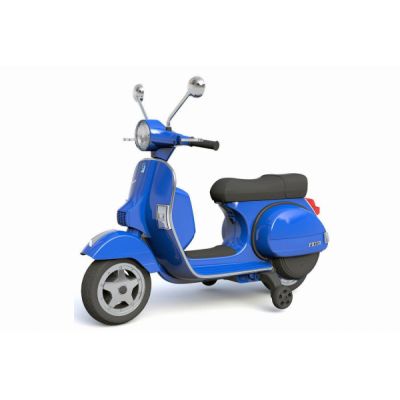 Scuter electric pentru copii Piaggio PX150 70W 12V PREMIUM Albastru