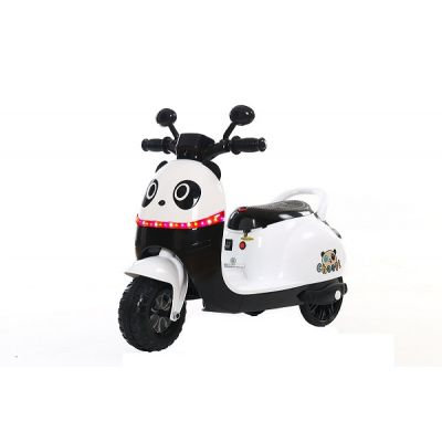 Tricicleta electrica pentru copii Panda 20W 6V Alb