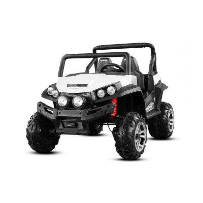 UTV electric pentru 2 copii Golf-Kart 210W 24V PREMIUM Alb