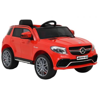 vidaXL Mașinuță copii Mercedes Benz GLE63S, roșu, plastic