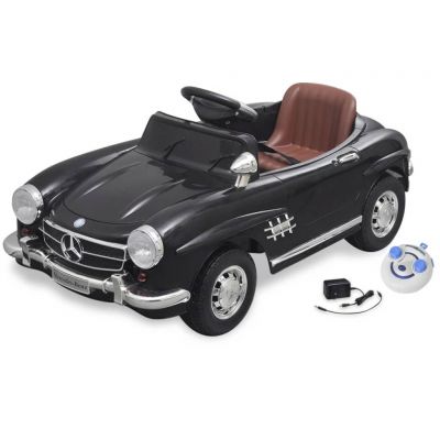 vidaXL Mașinuță electrică Mercedes Benz 300SL, negru, 6 V