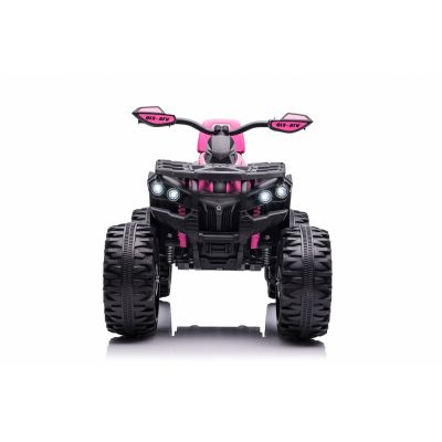 Atv electric 12V cu scaun din piele Nichiduta Road Power Pink