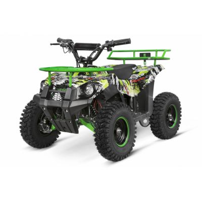 ATV electric copii NITRO ECO Torino Cross, 1000W putere, 36V Verde