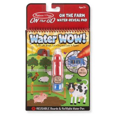 Carnet de Colorat Apa Magica Melissa & Doug la Ferma