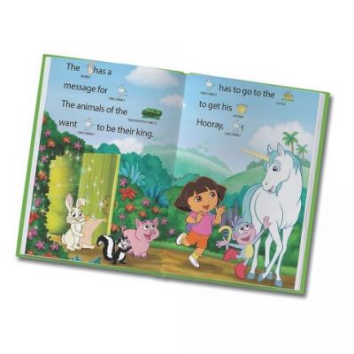 Carte interactiva LeapReader Dora salveaza unicornul