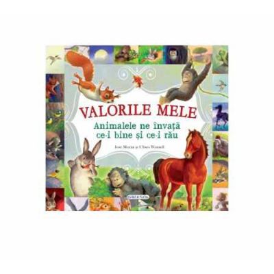 Carte Valorile Mele GIRASOL - Animalele ne Invata ce-i Bine si ce-i Rau