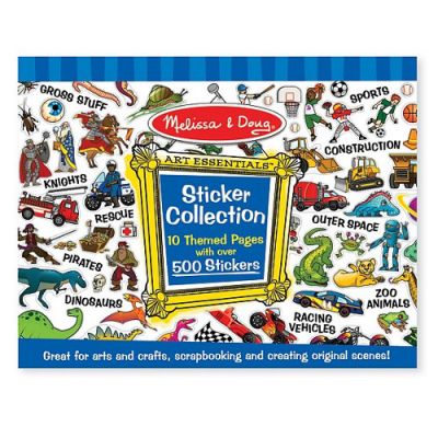 Colectia de Abtibilduri Melissa & Doug - Albastru