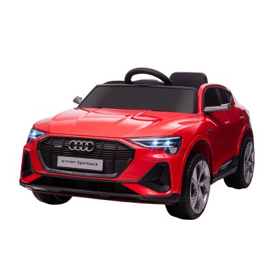 HOMCOM Mașinuță Electrică pentru Copii de 3-5 Ani cu Motor 12V și Alimentat cu Două Baterii, 108x60x47 cm, Roșu | Aosom Romania
