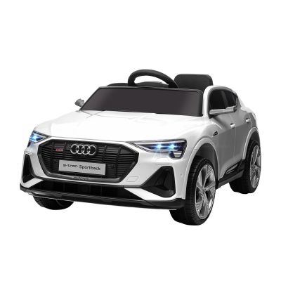 Masina sport electrica pentru copii , motor 12V pentru 3-5 ani, Alba HOMCOM | Aosom Romania